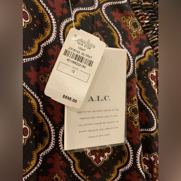 A.L.C. Dress Alexa Silk Size 12 NWT - Picture 6 of 8